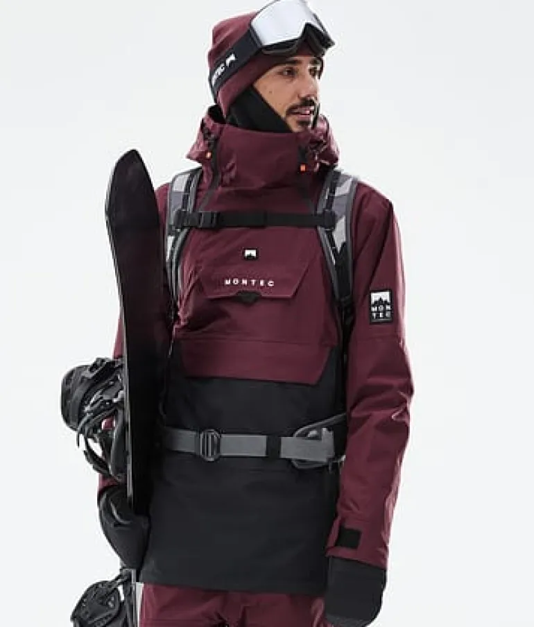 Outlet MONTEC Doom Burgundy/Black
