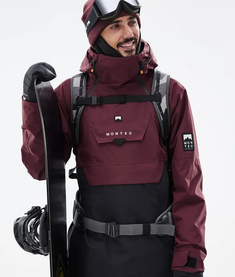 Outlet MONTEC Doom Burgundy/Black