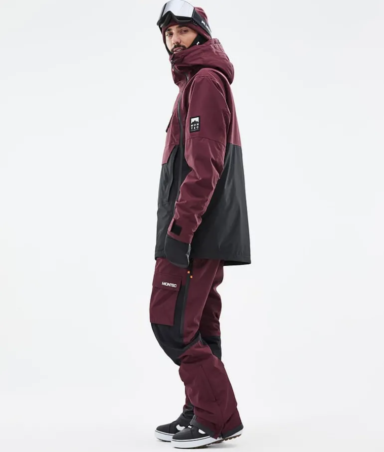 Outlet MONTEC Doom Burgundy/Black