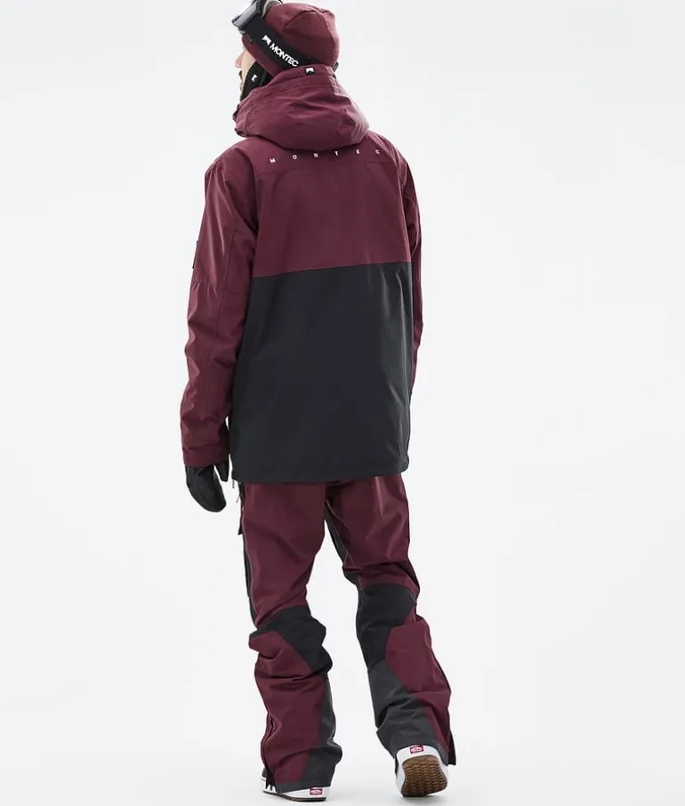 Outlet MONTEC Doom Burgundy/Black