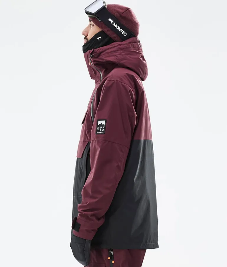 Outlet MONTEC Doom Burgundy/Black