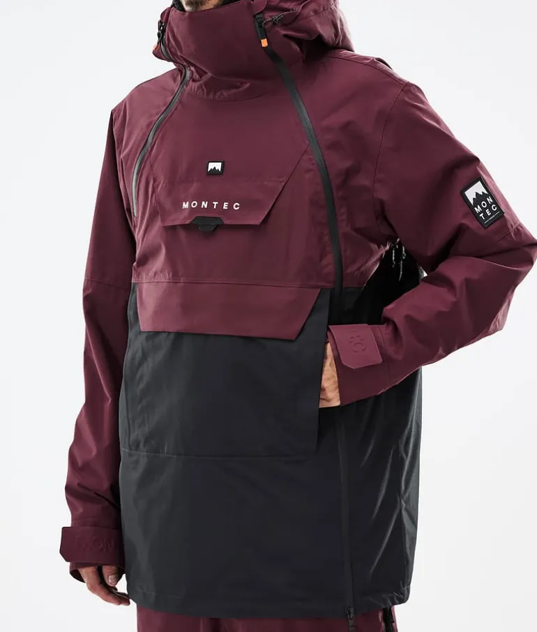Outlet MONTEC Doom Burgundy/Black