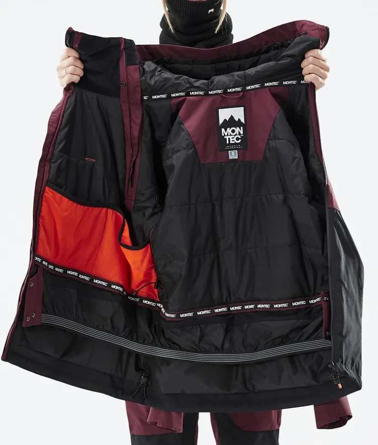 Online MONTEC Doom W Burgundy/Black