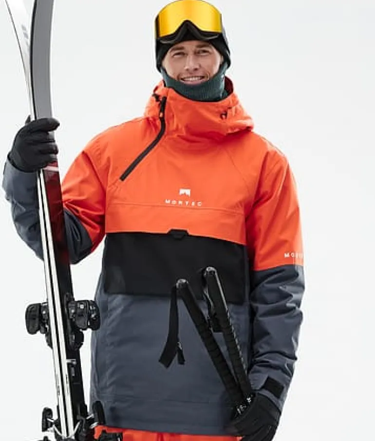 Shop MONTEC Dune Orange/Black/MetalBlue