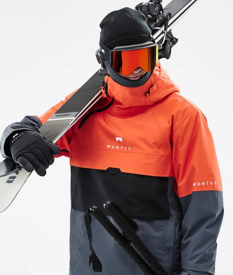 Shop MONTEC Dune Orange/Black/MetalBlue