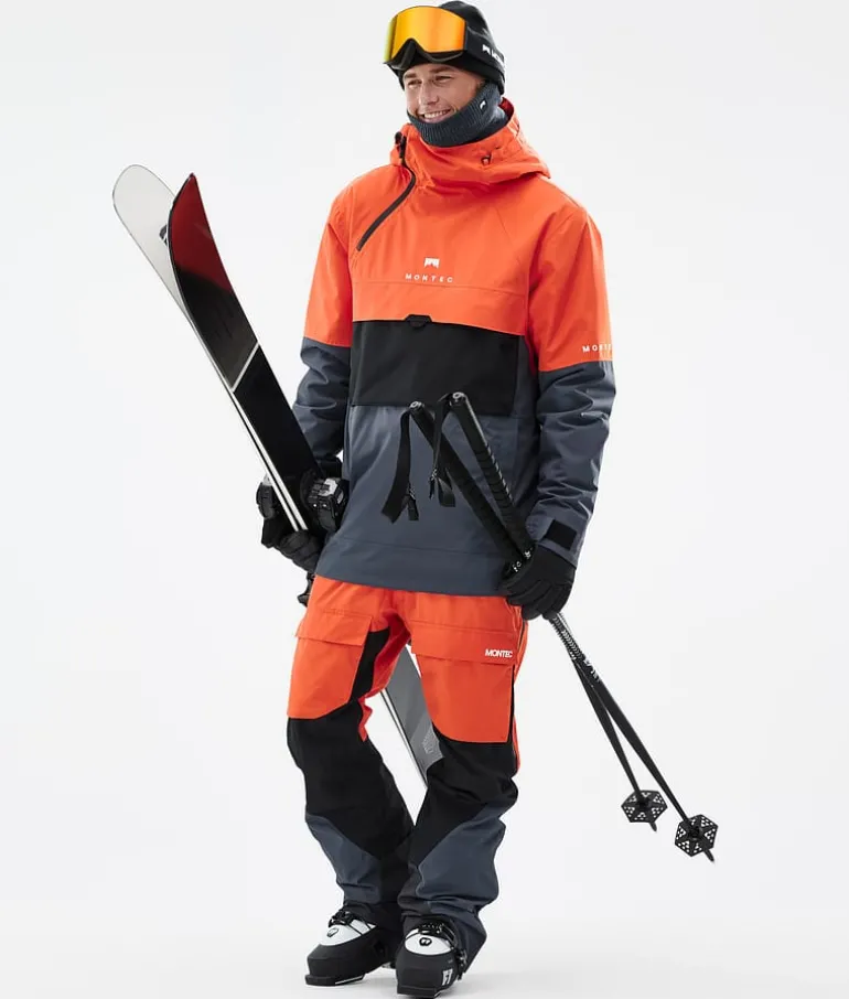 Shop MONTEC Dune Orange/Black/MetalBlue