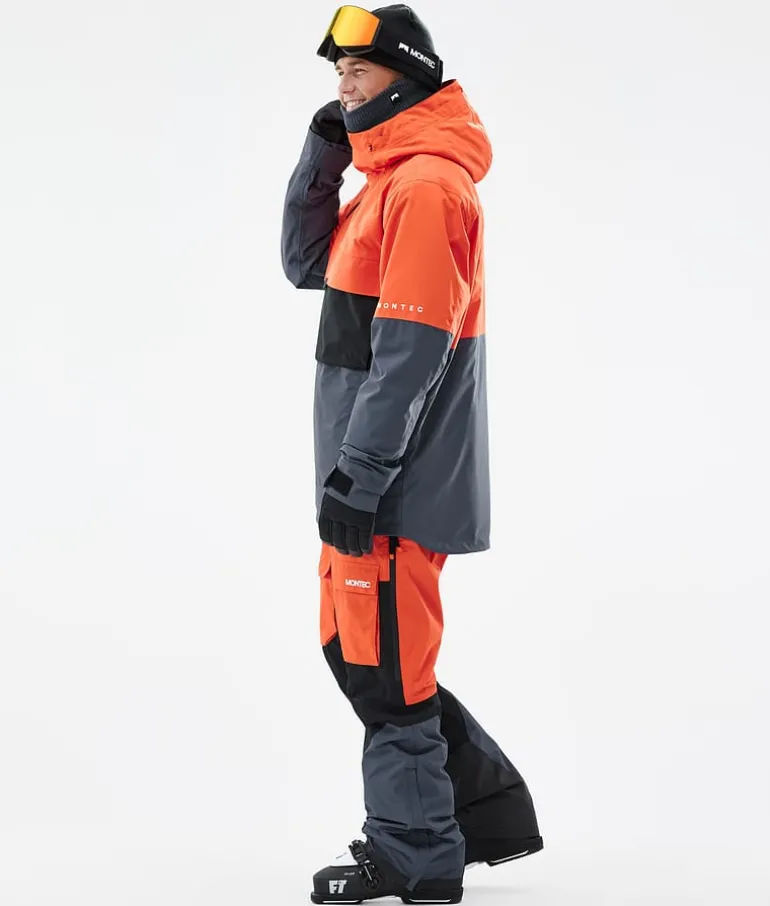 Shop MONTEC Dune Orange/Black/MetalBlue