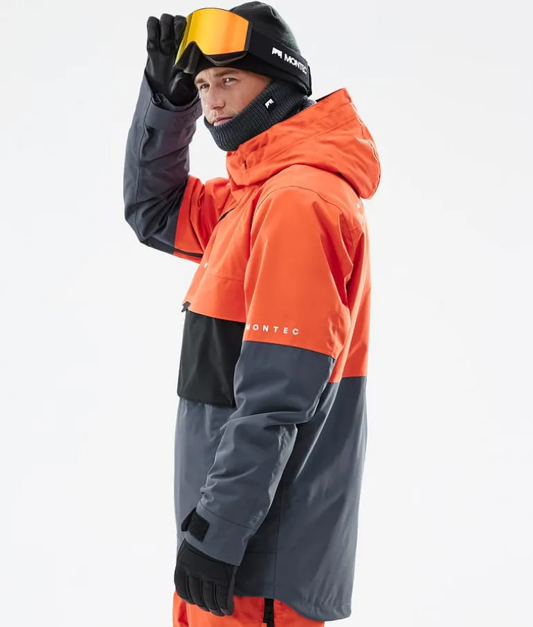 Shop MONTEC Dune Orange/Black/MetalBlue