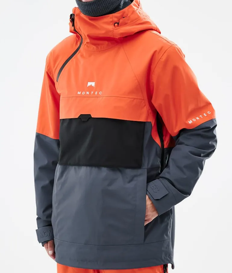 Shop MONTEC Dune Orange/Black/MetalBlue
