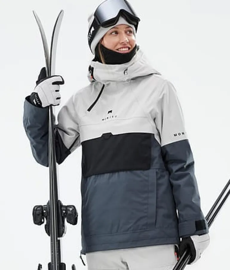 Fashion MONTEC Dune W LightGrey/Black/MetalBlue