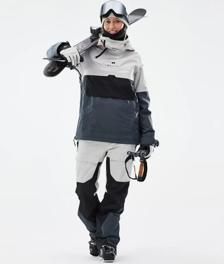 Fashion MONTEC Dune W LightGrey/Black/MetalBlue