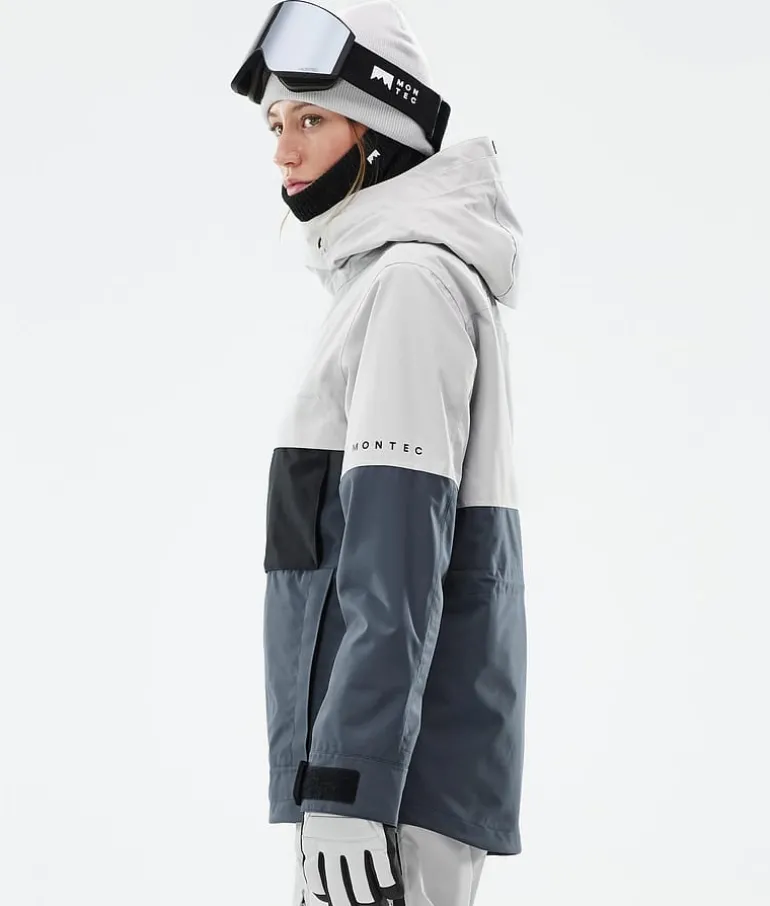 Fashion MONTEC Dune W LightGrey/Black/MetalBlue