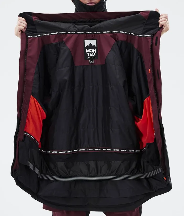 Shop MONTEC Fawk Burgundy/Black