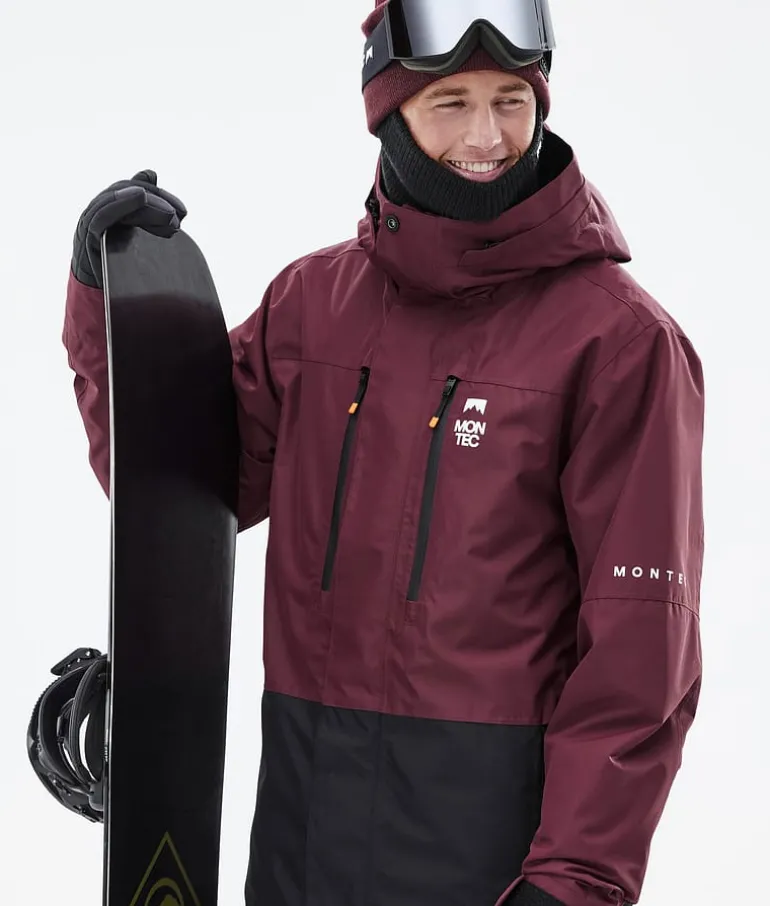 Shop MONTEC Fawk Burgundy/Black