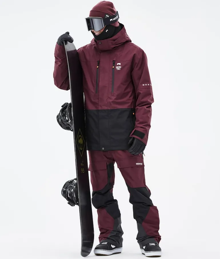 Shop MONTEC Fawk Burgundy/Black