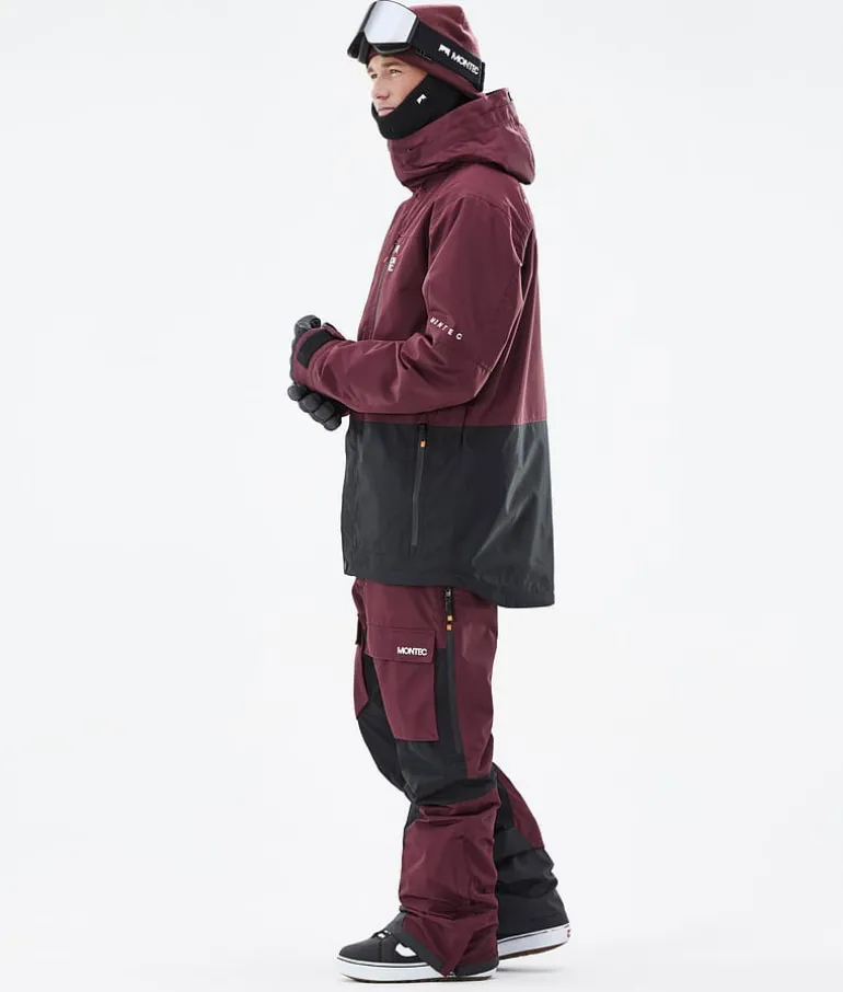 Shop MONTEC Fawk Burgundy/Black