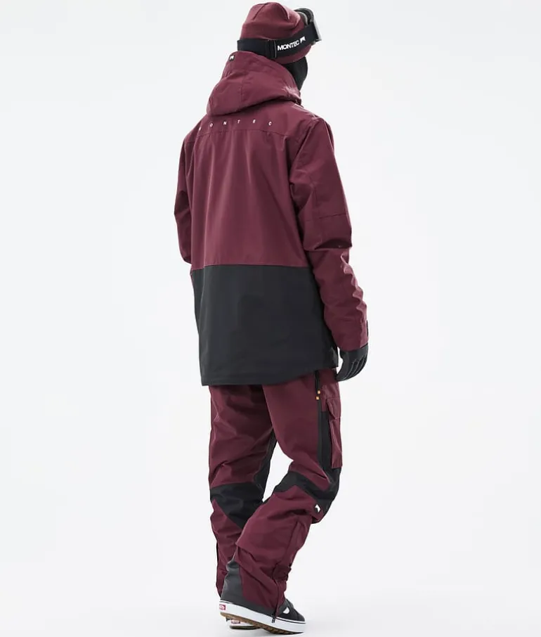 Shop MONTEC Fawk Burgundy/Black