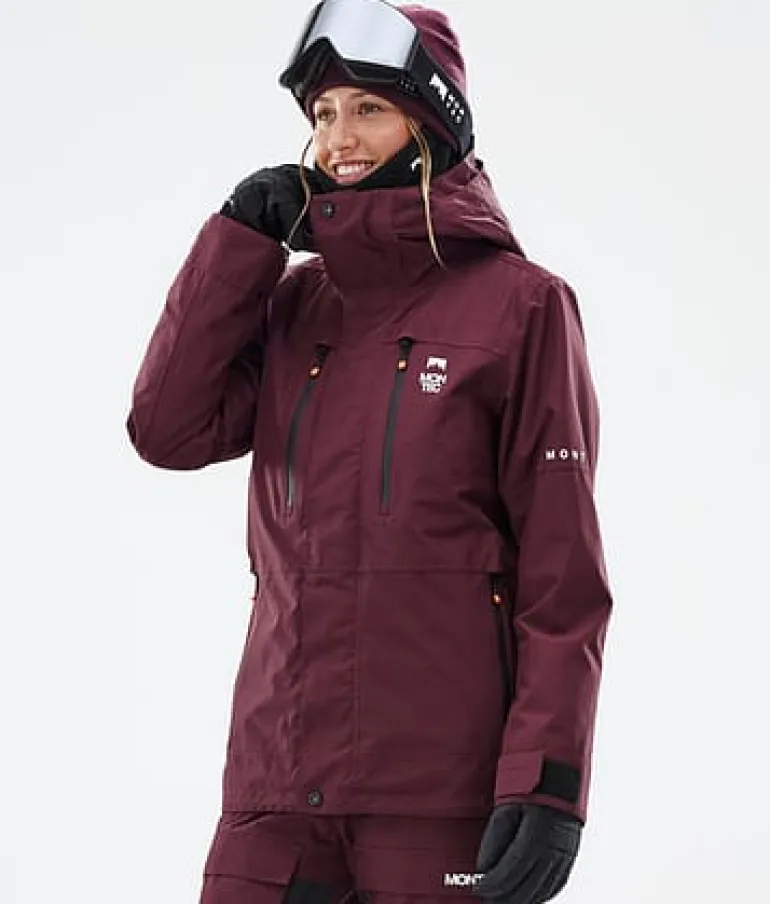 New MONTEC Fawk W Burgundy