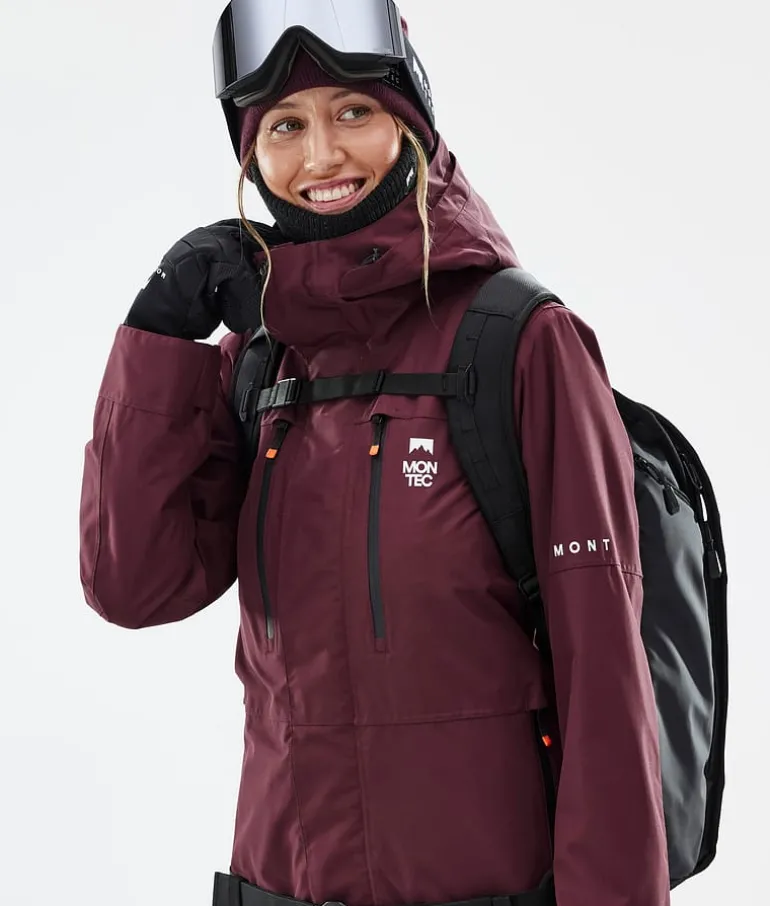 New MONTEC Fawk W Burgundy