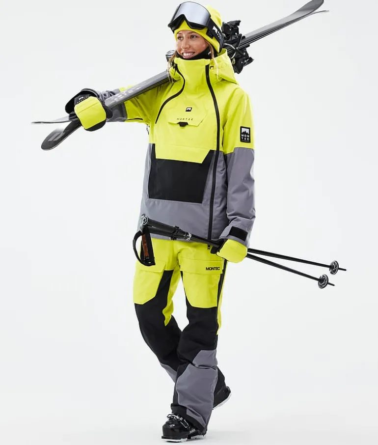 Discount MONTEC Fawk W BrightYellow/Black/LightPearl