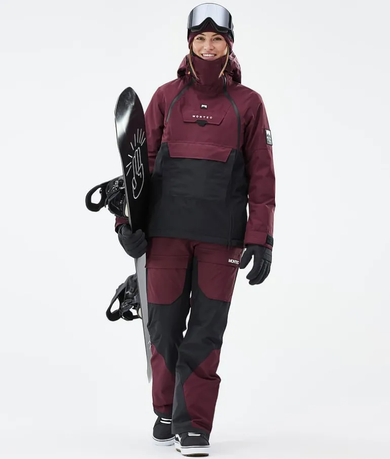 Hot MONTEC Fawk W Burgundy/Black