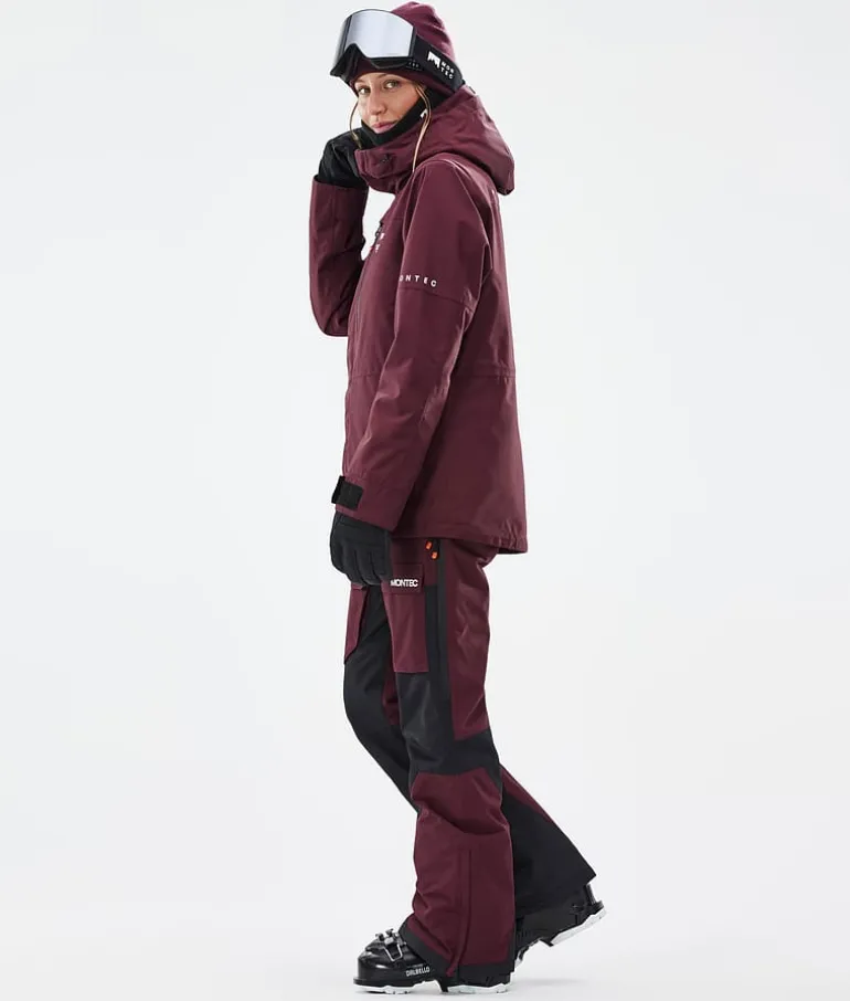 New MONTEC Fawk W Burgundy