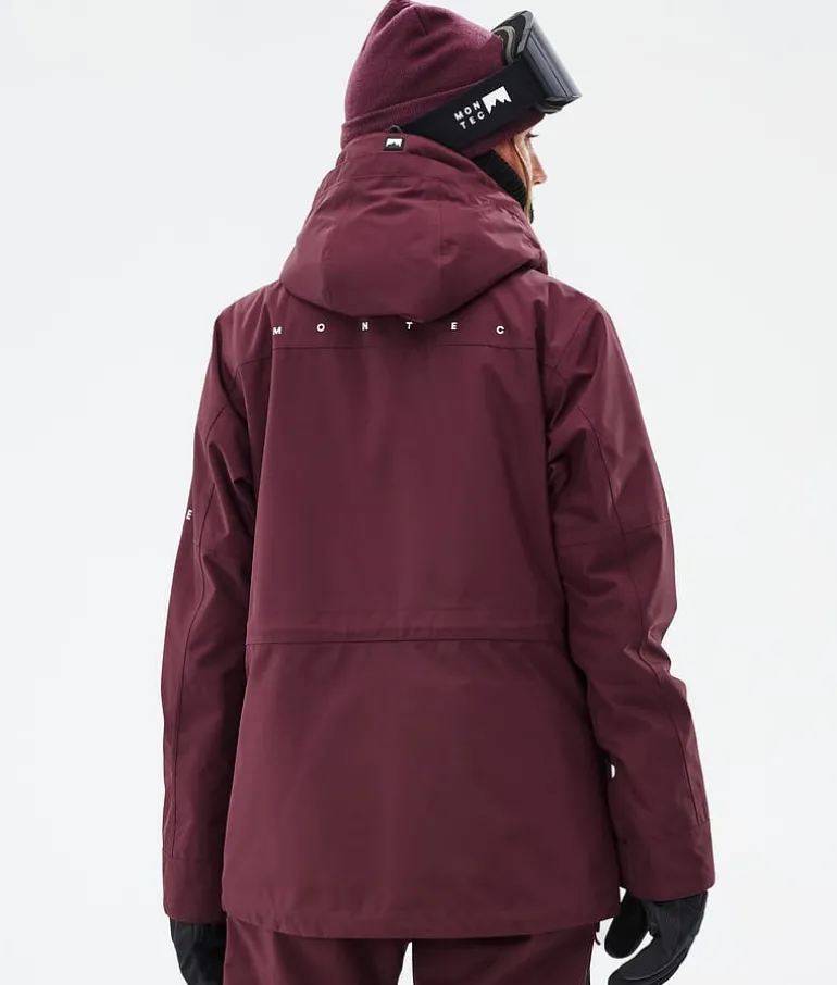 New MONTEC Fawk W Burgundy