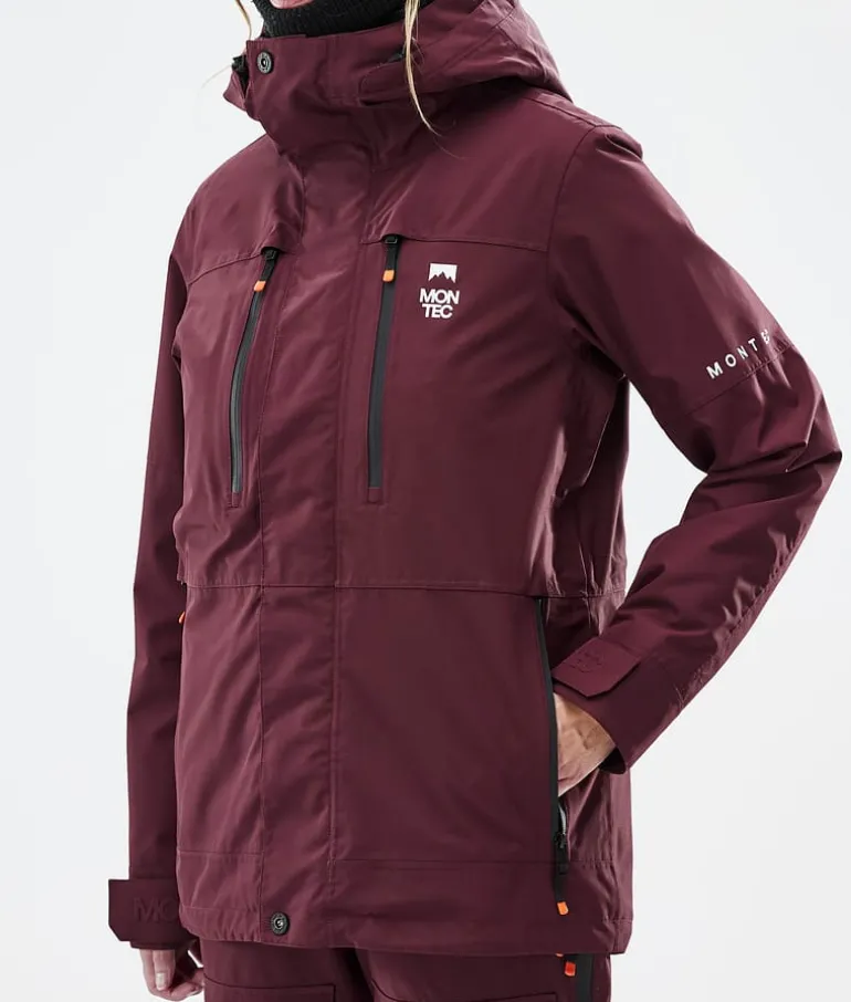 New MONTEC Fawk W Burgundy