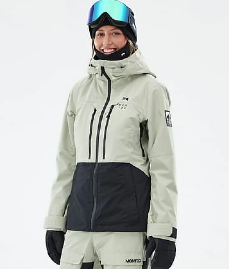 Store MONTEC Moss W SoftGreen/Black