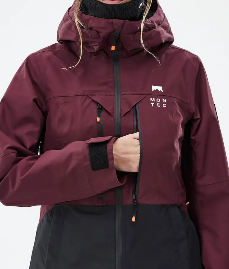 New MONTEC Moss W Burgundy/Black