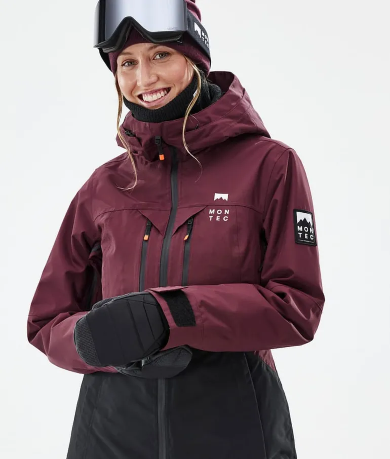 New MONTEC Moss W Burgundy/Black