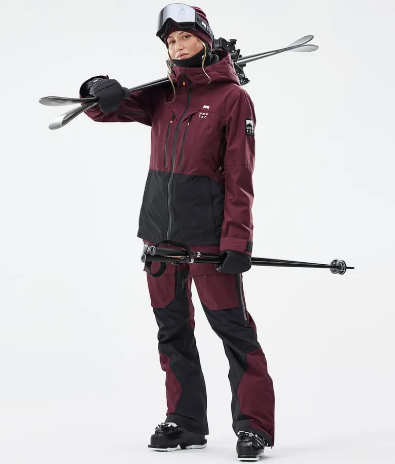 New MONTEC Moss W Burgundy/Black