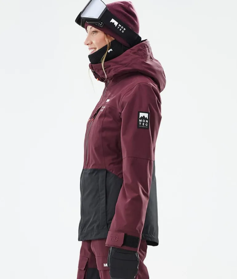 New MONTEC Moss W Burgundy/Black
