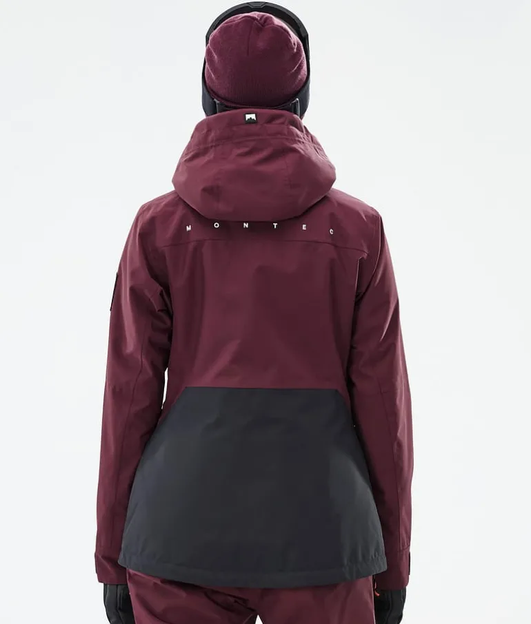 New MONTEC Moss W Burgundy/Black
