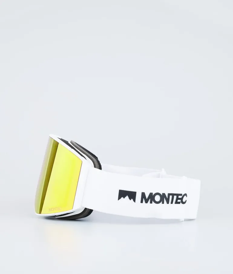 Clearance MONTEC Scope 2022 White/RubyRedMirror