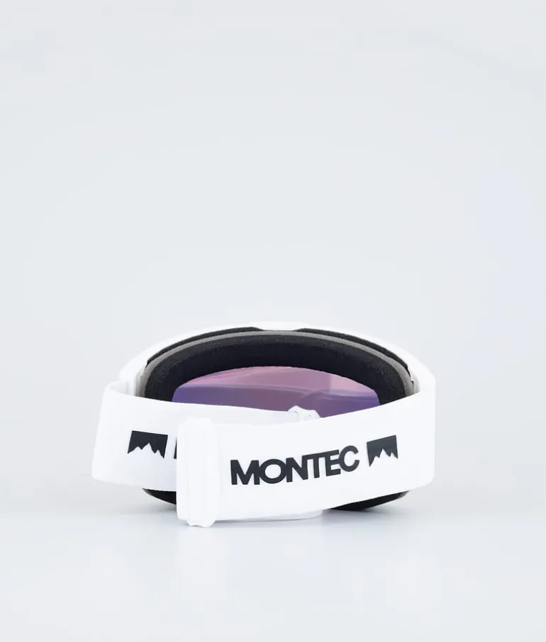 Clearance MONTEC Scope 2022 White/RubyRedMirror
